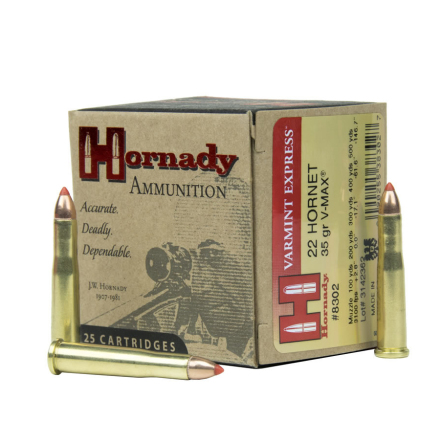 Hornady .22 Hornet 35gr V-Max