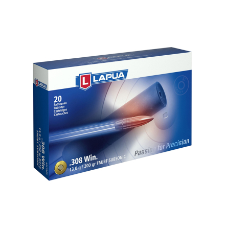 Lapua 308 Win Subsonic 13g