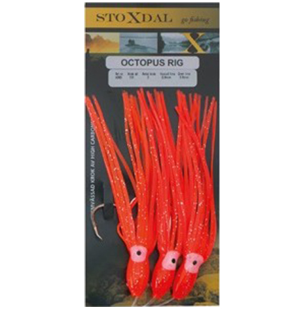 Stoxdal Octopus Rig 7/0 Orange
