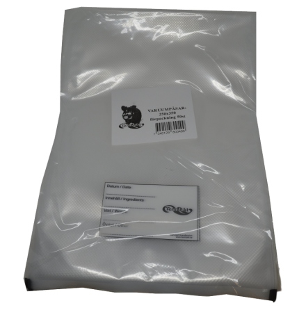 Teamjakt Vacump�sar 25X35 Med Etikett 50st