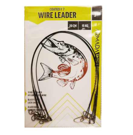 Armada G�ddtafs Wire Leader 20cm 15kg