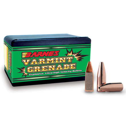 Barnes Kula .224 30gr Varmint Grenade HP FB #22430