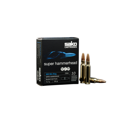 Sako 300 Win Mag 180gr Super Hammerhead SP