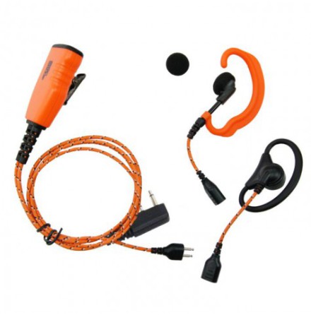 Icom PRO-U610LA 4-i-1 Öronheadset med PTT