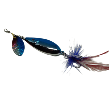 Stoxdal Dollar Spinnare 12g Pearl/Bl�