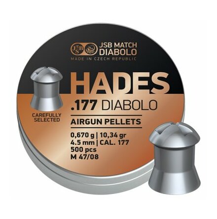 JSB Hades 4,5mm -0.670g 500st