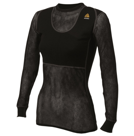 Aclima Woolnet Crewneck W�s Jet Black 