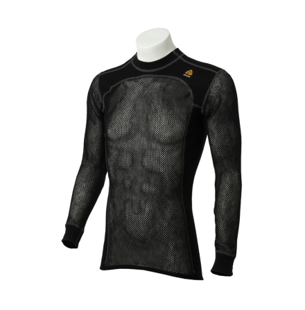 Aclima Woolnet Crewneck M�s Jet Black 