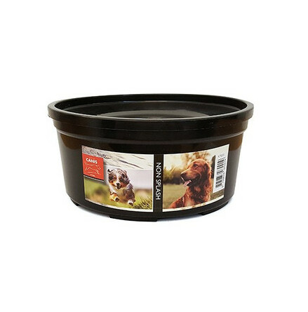 Active Canis Non spill Sk�l Svart plast 1,4L 18cm