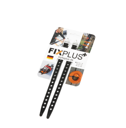 Fix Plus sp�nnband 2pack 23cm Svart