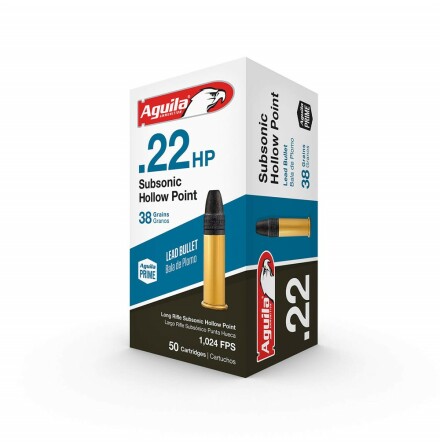 Aguila 22 Lr Subsonic HP 50st