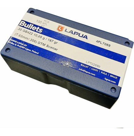 Lapua Kula 30 168g OTM Scenar