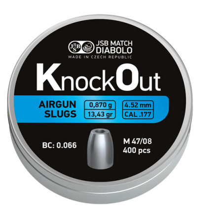 JSB Knock Out Slugs 4,52mm 400st