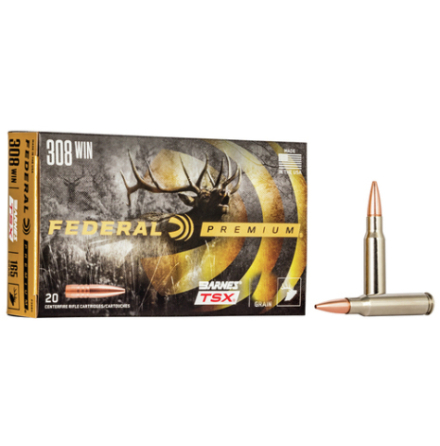 Federal 308WIN 150gr Barnes TSX