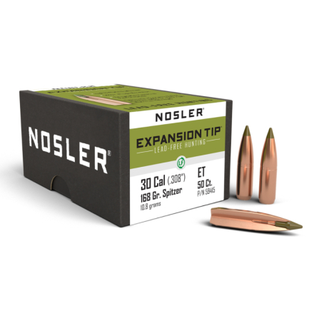 Nosler kula .30 168gr E-Tip