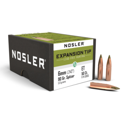 Nosler kula 6mm 90gr E-Tip
