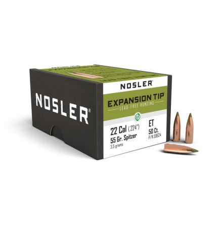Nosler kula .22 55gr E-Tip
