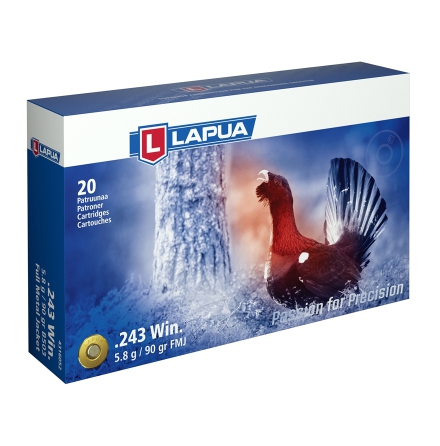 Lapua 243 Win 5,8g FMJ